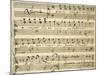 Sheet Music of Lo Schiavo Liberato-null-Mounted Giclee Print