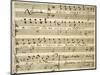 Sheet Music of Lo Schiavo Liberato-null-Mounted Giclee Print