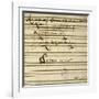 Sheet Music of Lo Schiavo Liberato-null-Framed Giclee Print