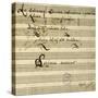 Sheet Music of Lo Schiavo Liberato-null-Stretched Canvas