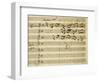 Sheet Music of Lo Schiavo Liberato-null-Framed Giclee Print