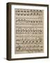 Sheet Music of Page from Act I of La Wally, Opera by Alfredo Catalani-null-Framed Giclee Print