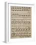 Sheet Music of Page from Act I of La Wally, Opera by Alfredo Catalani-null-Framed Giclee Print