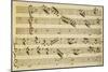 Sheet Music of Six Symphonies-Alessandro Stradella-Mounted Giclee Print