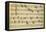 Sheet Music of Six Symphonies-Alessandro Stradella-Framed Stretched Canvas