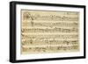 Sheet Music of Six Symphonies-Alessandro Stradella-Framed Giclee Print