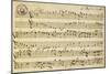 Sheet Music of Six Symphonies-Alessandro Stradella-Mounted Giclee Print