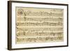 Sheet Music of Six Symphonies-Alessandro Stradella-Framed Giclee Print