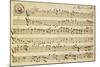 Sheet Music of Six Symphonies-Alessandro Stradella-Mounted Giclee Print