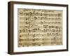 Sheet Music of the Oratorio of Saint John the Baptist-Alessandro Stradella-Framed Giclee Print