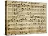 Sheet Music of the Oratorio of Saint John the Baptist-Alessandro Stradella-Stretched Canvas