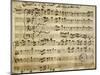 Sheet Music of the Oratorio of Saint John the Baptist-Alessandro Stradella-Mounted Giclee Print