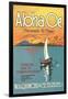 Sheet Music to Aloha Oe-null-Framed Art Print