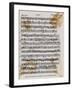 Sheet Music with Mozart's Signature-null-Framed Photographic Print