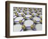 Sheet of Carbon Atoms-null-Framed Photographic Print