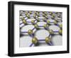 Sheet of Carbon Atoms-null-Framed Photographic Print