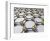 Sheet of Carbon Atoms-null-Framed Photographic Print