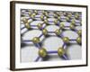 Sheet of Carbon Atoms-null-Framed Photographic Print