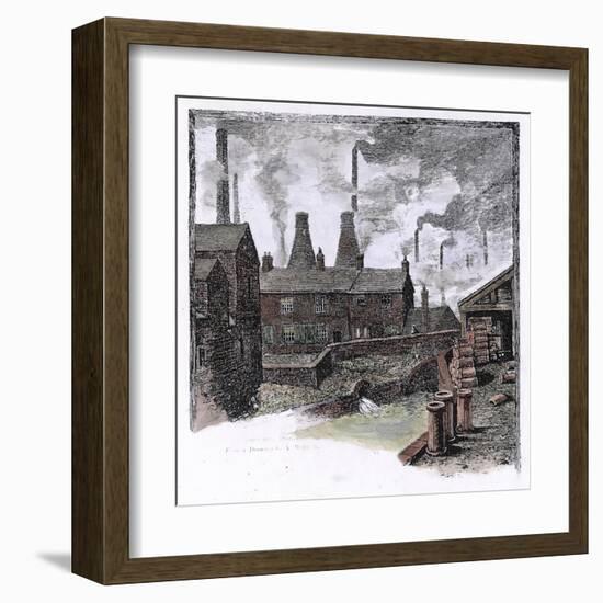 Sheffield Landscape-A. Morrow-Framed Art Print