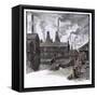 Sheffield Landscape-A. Morrow-Framed Stretched Canvas
