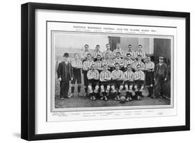 Sheffield Wednesday Fc Team Picture for the 1905-1906 Season-null-Framed Photographic Print