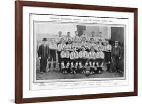 Sheffield Wednesday Fc Team Picture for the 1905-1906 Season-null-Framed Photographic Print