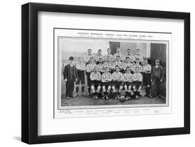 Sheffield Wednesday Fc Team Picture for the 1905-1906 Season-null-Framed Photographic Print