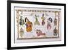 Sheherazade Elaborate Persian Style Costume Designs by Bakst-Leon Bakst-Framed Photographic Print