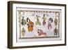 Sheherazade Elaborate Persian Style Costume Designs by Bakst-Leon Bakst-Framed Photographic Print