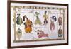 Sheherazade Elaborate Persian Style Costume Designs by Bakst-Leon Bakst-Framed Photographic Print