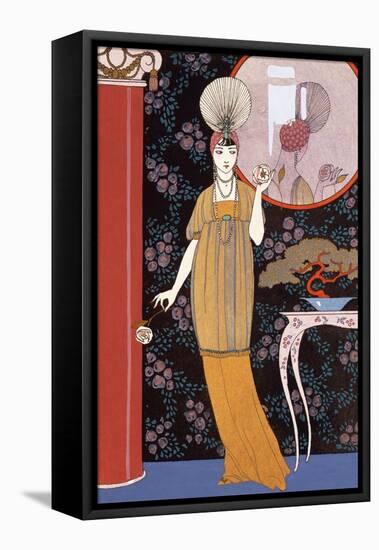 Sheherazade, France, Early 20th Century-Georges Barbier-Framed Stretched Canvas