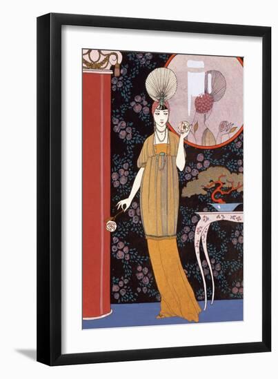 Sheherazade, France, Early 20th Century-Georges Barbier-Framed Giclee Print