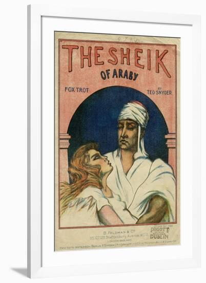 Sheik of Araby-null-Framed Art Print