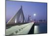 Sheikh Isa Causeway Bridge, Manama, Bahrain-Walter Bibikow-Mounted Photographic Print