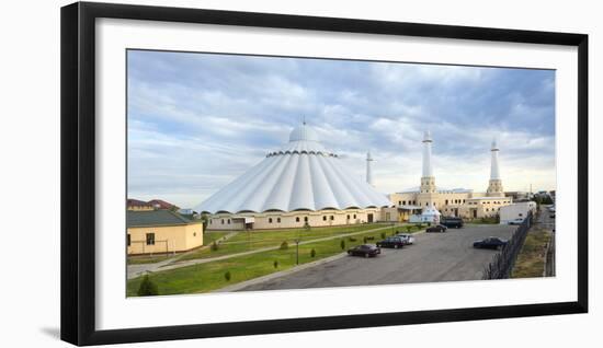 Sheikh Khalifa al Nahyan Mosque, Shymkent, South Region, Kazakhstan, Central Asia, Asia-G&M Therin-Weise-Framed Photographic Print