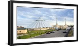 Sheikh Khalifa al Nahyan Mosque, Shymkent, South Region, Kazakhstan, Central Asia, Asia-G&M Therin-Weise-Framed Photographic Print