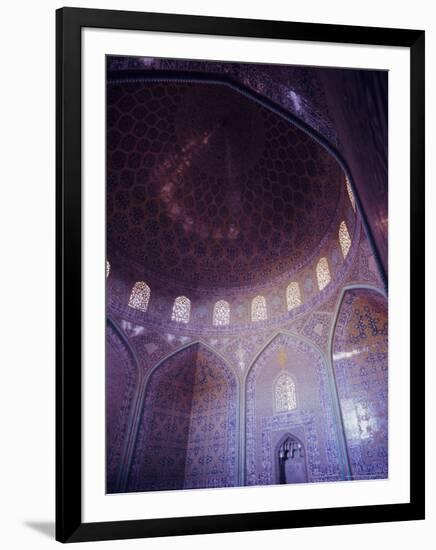 Sheikh Lutfullah (Sheikh Lotfollah) Mosque, Isfahan (Esfahan), Iran, Middle East-Robert Harding-Framed Photographic Print