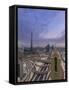 Sheikh Zayad Road and Burj Khalifa, Downtown, Dubai, United Arab Emirates-Jon Arnold-Framed Stretched Canvas