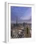 Sheikh Zayad Road and Burj Khalifa, Downtown, Dubai, United Arab Emirates-Jon Arnold-Framed Photographic Print