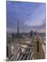 Sheikh Zayad Road and Burj Khalifa, Downtown, Dubai, United Arab Emirates-Jon Arnold-Mounted Photographic Print