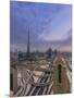 Sheikh Zayad Road and Burj Khalifa, Downtown, Dubai, United Arab Emirates-Jon Arnold-Mounted Photographic Print