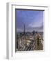 Sheikh Zayad Road and Burj Khalifa, Downtown, Dubai, United Arab Emirates-Jon Arnold-Framed Premium Photographic Print