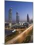 Sheikh Zayad Road and the Emirates Towers, Dubai, United Arab Emirates-Gavin Hellier-Mounted Photographic Print