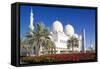 Sheikh Zayed Bin Sultan Al Nahyan Mosque, Abu Dhabi, United Arab Emirates, Middle East-Frank Fell-Framed Stretched Canvas