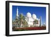 Sheikh Zayed Bin Sultan Al Nahyan Mosque, Abu Dhabi, United Arab Emirates, Middle East-Frank Fell-Framed Photographic Print