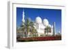 Sheikh Zayed Bin Sultan Al Nahyan Mosque, Abu Dhabi, United Arab Emirates, Middle East-Frank Fell-Framed Photographic Print