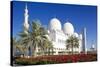 Sheikh Zayed Bin Sultan Al Nahyan Mosque, Abu Dhabi, United Arab Emirates, Middle East-Frank Fell-Stretched Canvas