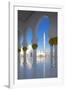 Sheikh Zayed Bin Sultan Al Nahyan Mosque, Abu Dhabi, United Arab Emirates, Middle East-Frank Fell-Framed Photographic Print