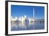 Sheikh Zayed Bin Sultan Al Nahyan Mosque, Abu Dhabi, United Arab Emirates, Middle East-Frank Fell-Framed Photographic Print