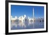 Sheikh Zayed Bin Sultan Al Nahyan Mosque, Abu Dhabi, United Arab Emirates, Middle East-Frank Fell-Framed Photographic Print